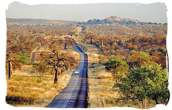 Provincial road to musina (previously Messina) on the border with Zimbabwe