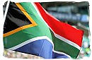 The South African flag