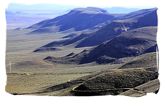 Another great view from the top of Gannaga Pass - Tankwa Karoo National Park, National Parks in South Africa