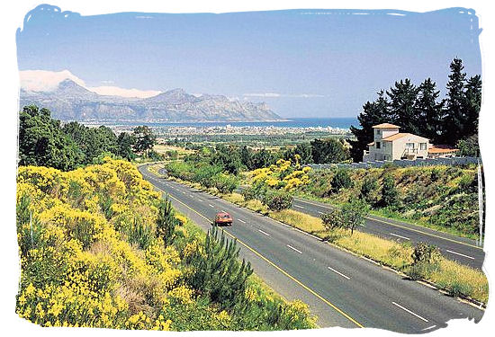 Highway in the Cape Peninsula