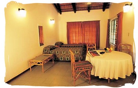 Interior of a Family Bungalow at Punda Maria rest camp