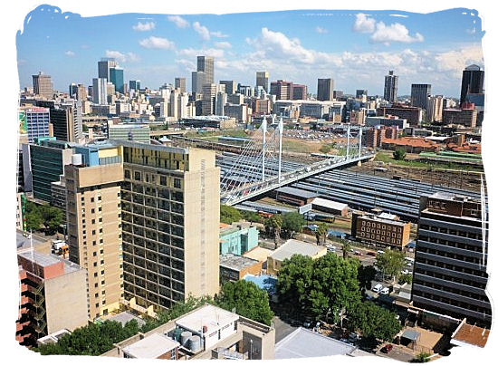 View of the Johannesburg Central Business District from Braamfontein - City of Johannesburg South Africa, Tours and Travel guide