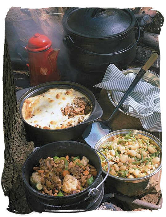 South Africa’s potjie tradition is almost as popular as the legendary Braai (barbecue) - pot food (Potjiekos) in South Africa
