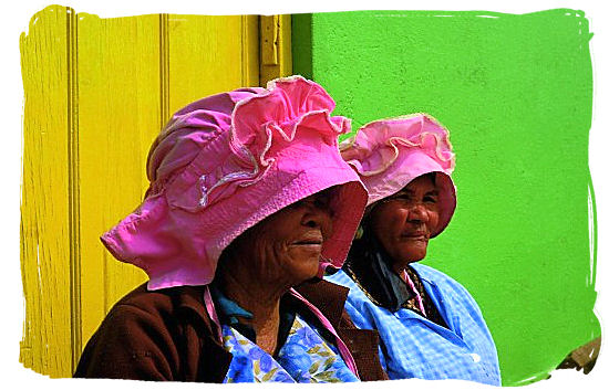 Namaqua women - Namaqualand National Park and the Namaqua flowers spectacle