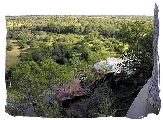 N’wanetsi Dam lookout not far from Satara - Satara Rest Camp in the Kruger National Park South Africa