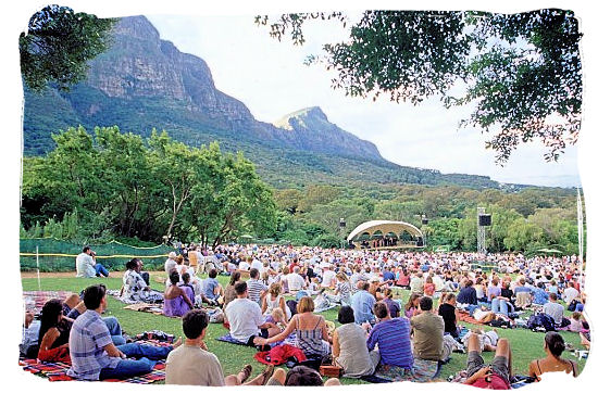 During the summer Kirstenbosch offers open-air concerts on Sunday evenings - Kirstenbosch Botanical Gardens, Home to Stunning Protea flowers