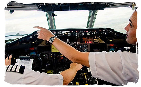 The men at the steering wheel - Cheap Flights to Cape Town International Airport South Africa 