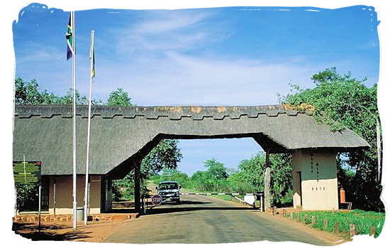 Punda Maria entrance gate to the Kruger National Park