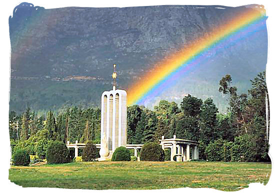The Huguenot monument and museum in Franschhoek