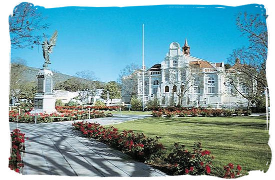 “Reinet House” in Graaff-Reinet, excellent example of the Cape Dutch architecture - Camdeboo National Park (previously Karoo Nature Reserve)