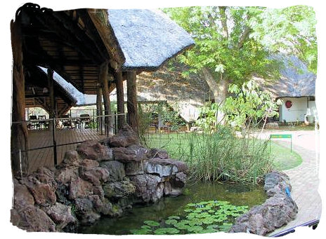 Restaurant complex at the camp - Shingwedzi Rest Camp, Kruger National Park, South Africa