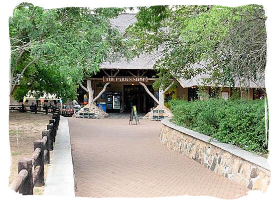 Shop entrance - Skukuza Safari, Travel and Accommodation