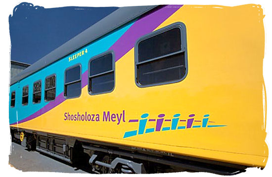 The Shosholoza Meyl long-distance passenger train service