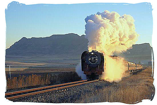 Enjoy the luxury and romance of a steam train safari