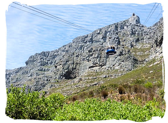 Enjoy a breathtaking cable car ride to the top of Table Mountain - Table Mountain Cape Town South Africa 