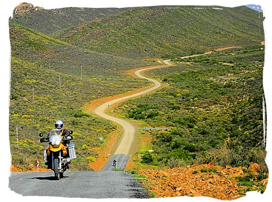 Gravel roads in the Tankwa Karoo Park - Tankwa Karoo National Park, National Parks in South Africa