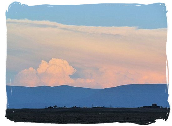 Thunderstorm looming over the Tankwa Karoo - Tankwa Karoo National Park, National Parks in South Africa