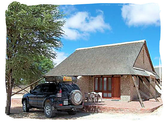 Accommodation at Twee Rivieren rest camp - Kgalagadi Transfrontier Nationa Park in the Kalahari