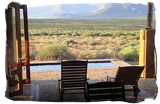 View from Elandsberg Wilderness Camp - Tankwa Karoo National Park, National Parks in South Africa