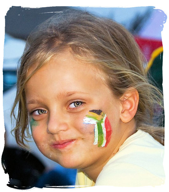 A young rugby supporter - South Africa Rugby, Tri Nations Rugby and Super 14 Rugby